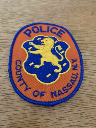 Patch - Police - County Of Nassau,  York