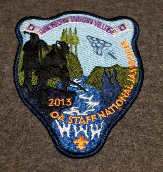 Bsa Pocket Patch…2013 National Scout Jamboree…oa Staff