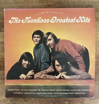 The Monkees Greatest Hits Vinyl 12  Lp Arista Records
