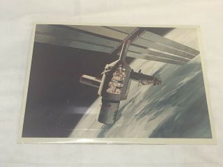 Future Space Station Concept Art Photograph Rockwell Nasa