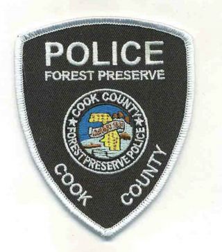 Cook County,  Il Forest Preserve Police Patch