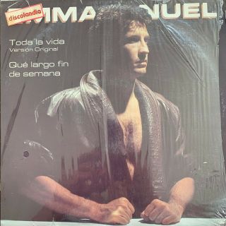 Emmanuel,  Toda La Vida / Que Largo Fin De Semana 1986 Mexican 12 " Single Latin