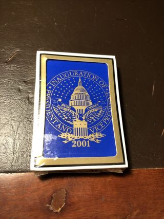 2001 George W Bush Inauguration Deck Of Playing Cards - Gemaco