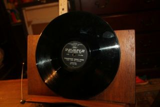 Vintage Dj Radio Station Promo 78 Record Tennessee Ernie Ford 1969 Sixteen Tons