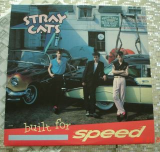 Stray Cats ‎– Built For Speed Vintage Greatest Hits Lp See All Pictures