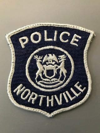 State Of Michigan Police Patch Northville Police -