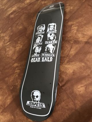 Skull Skates - Dead Gals - 8 Inch Skateboard Deck
