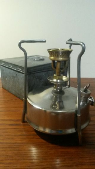 Vintage Brass russian millitary stove (not radius,  optimus,  hasag primus) 1938 2