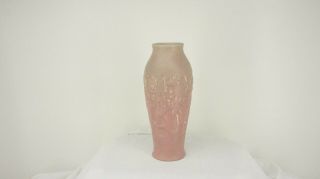 Vintage Rookwood Pottery Pink Flower Vase 2607