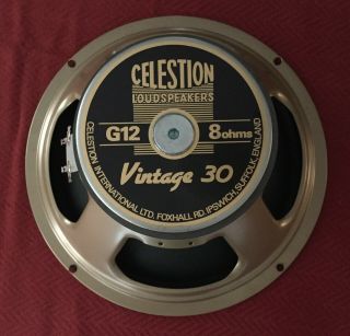Mesa Boogie Celestion Vintage 30 Speaker 12 ",  60w,  8 Ohm,  Uk Made -