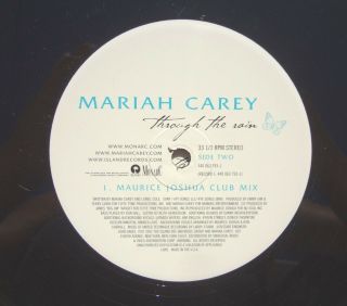 Mariah Carey: Through The Rain Lp Def Jam Records 4400637931 Us 2002 2xlp 12 " Nm