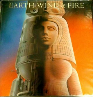 Vintage 1981 Earth,  Wind,  & Fire " Raise " Lp - Columbia Records (tc - 37548)