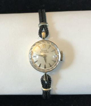 Vintage Ladies Girard Perregaux Hand Winding Wrist Watch Runs
