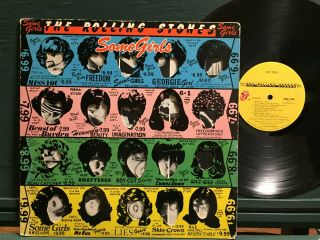 Rolling Stones " Some Girls " Coc 39108 1978 Vinyl Lp Plays Great
