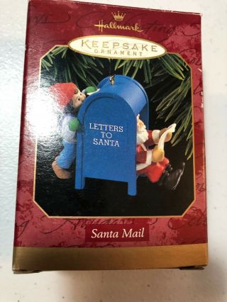 Hallmark Keepsake Ornament Santa Mail Letters To Santa 1997