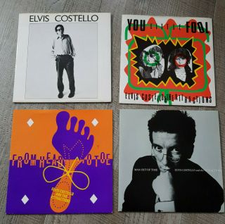 Elvis Costello And The Attractions 4 X 7 " S