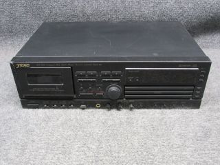 Vintage Teac Ad - 600 Compact Disc Changer Multi Player Reverse Cassette Deck