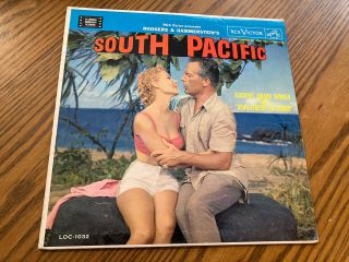Rodgers & Hammerstein’s South Pacific 1958 Soundtrack Lp Rca Loc - 1032