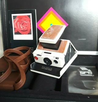 Vintage Polaroid Sx - 70 Land Camera Case Accessories Not