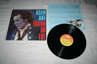 Adam Ant - Friend Or Foe (vinyl Lp - Records 1982 - Cbs25040)