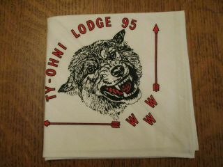 Boy Scout Oa Ty - Ohni Lodge 95 1970 