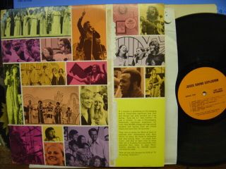 Jesus Sound Explosion Vinyl LP Record Live 1972 Johnny Cash/Larry Norman 2