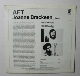 JOANNE BRACKEEN Aft LP Timeless Muse Rec TI - 302 US 1979 M 9B 2