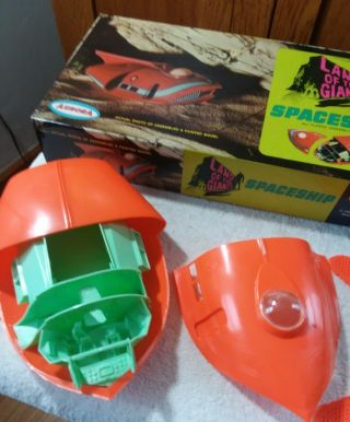 VINTAGE 1968 AURORA LAND OF THE GIANTS SPACESHIP MODEL BOX INSTRUCTIONS 2