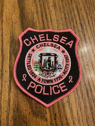 Previous Chelsea Massachusetts Breast Cancer Pink Patch Project Police Ma Mass