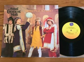 Royal Crescent Mob Spin The World Lp Ex Sire Records 1989 (vinyl)