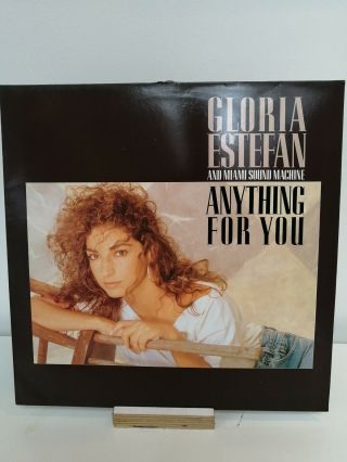 Gloria Estefan And Miami Sound Machine - Anything For You 12 " Lp Vinyl Record