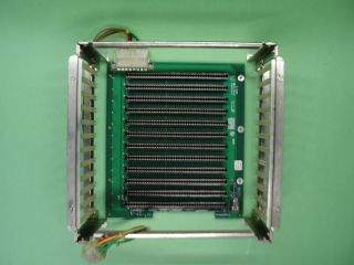Vintage Ims International S - 100 12 Slot Backplane And Card Cage