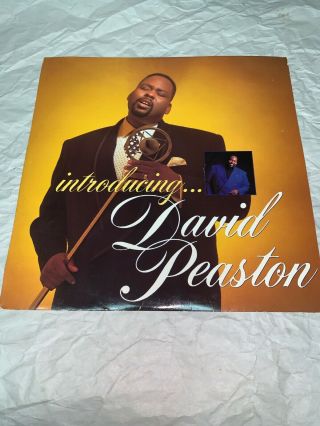 Introducing David Peaston‎ 12” 33rpm Vinyl 1989