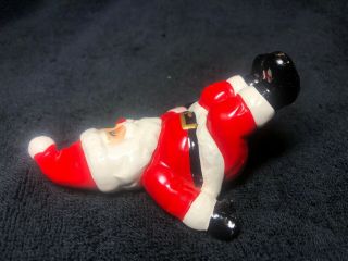 Vintage Fitz and Floyd 1976 Japan Tumbling Santa Claus Christmas Figurine 3