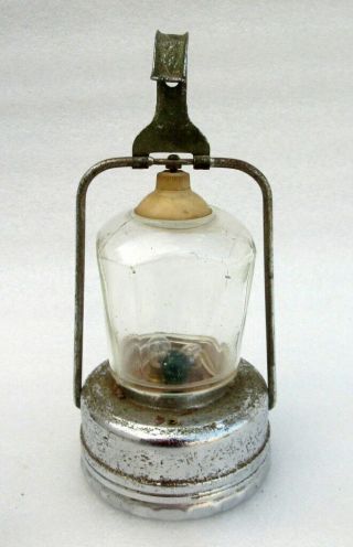 Vintage Old Rare Battery Operated Mont Blanc Lantern Lamp Light House Mark Japan
