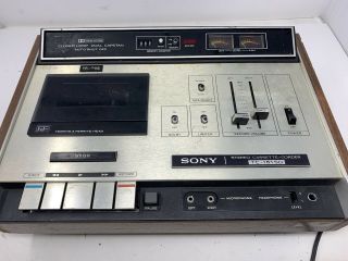 Vintage Sony Stereo Cassette Deck Model Tc - 161sd Mw2