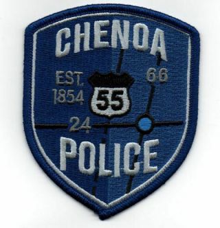 Chenoa Police Illinois Il Shoulder Patch Sheriff