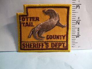 Police Patch Otter Tail County Sheriff 