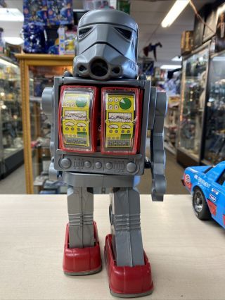 Rare Star Wars Stormtrooper Robot Hong Kong Vintage 80s Toy