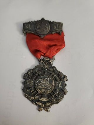 Vintage Delegate Badge,  Pa State Fireman 