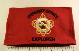 1940s Era Bsa Armband: Emergency Service Explorer Apprentice