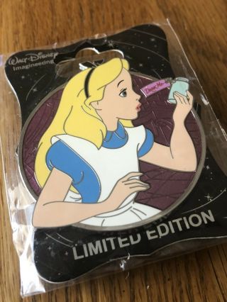 Wdi Walt Disney Imagineering Alice In Wonderland Heroine Profile Pin Rare