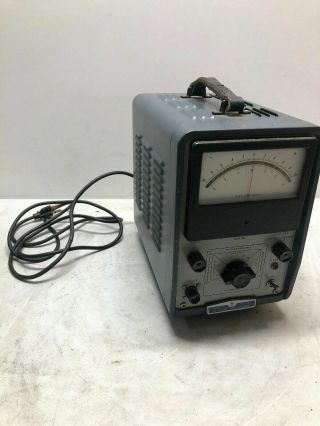 Vintage Hp Hewlett Packard Model 425a Dc Micro Volt - Ammeter Ham Radio Cool Rare