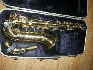 Vintage Conn Alto Saxophone With Hard Case