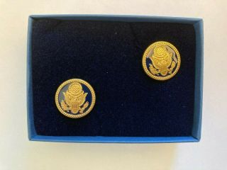 Us House Of Representatives Medallion Cuff Links