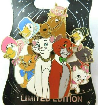 Disney Pin Wdi - Character Cluster - Aristocats Le 250 127996