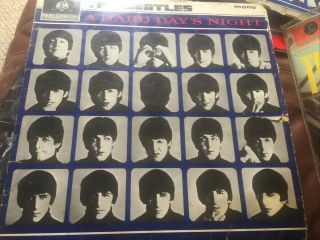 The Beatles ‎– A Hard Days Night Vinyl Lp Parlophone ‎ - 1964 Pmc 1230