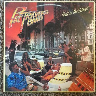 Pat Travers Band Heat In The Street Vinyl Record Lp Vintage 1978 Classic Rock