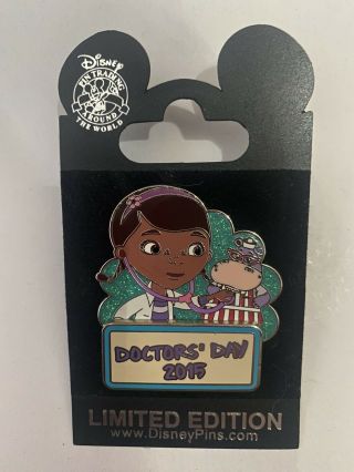 Limited Edition 2000 Doctors Day 2015 Doc Mcstuffins Disney Pin