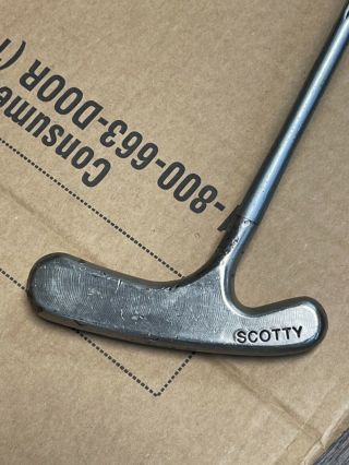 Scotty Cameron Bullseye Blade By Titleist With Vintage Leather Grip
